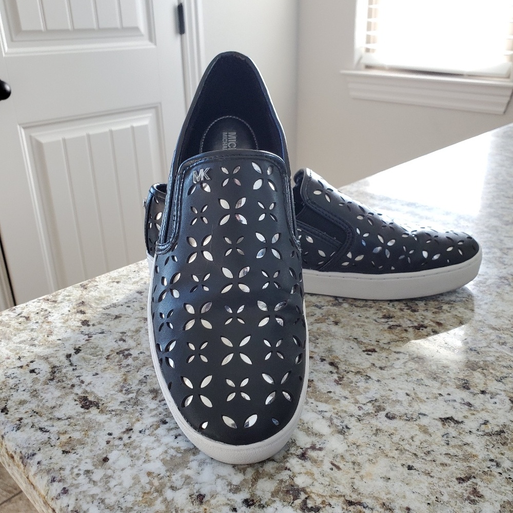Michael Kors Black Keaton Slip On